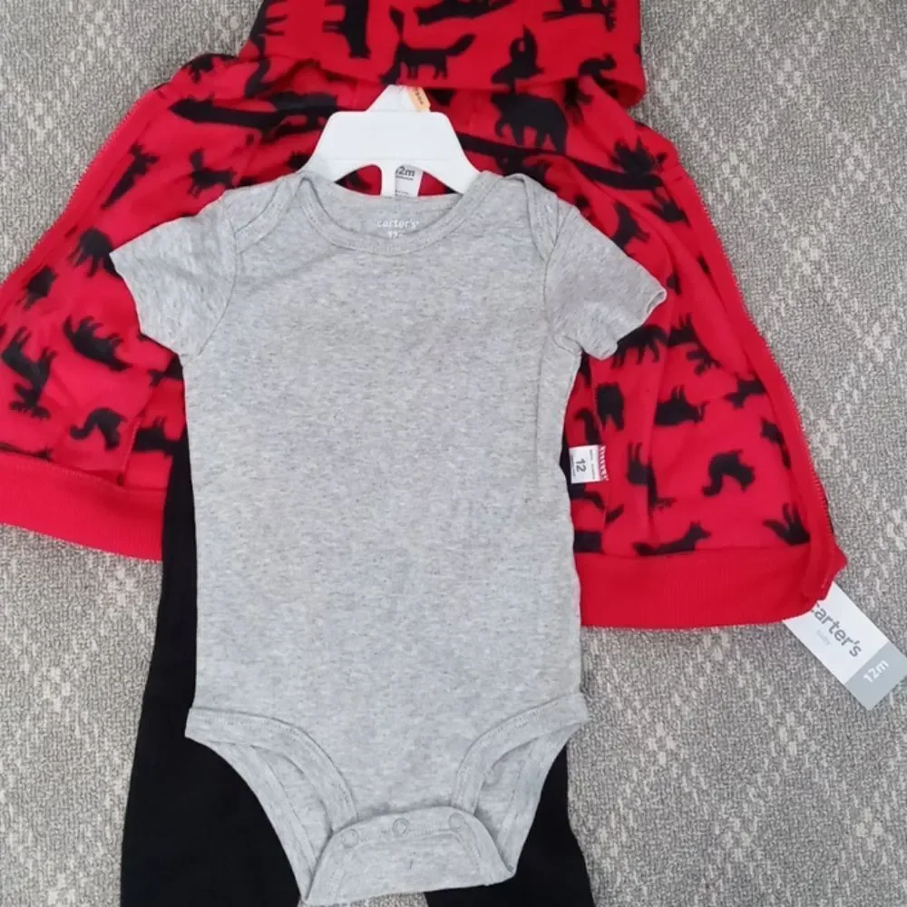 Carter's set of 3 pcs size 12m